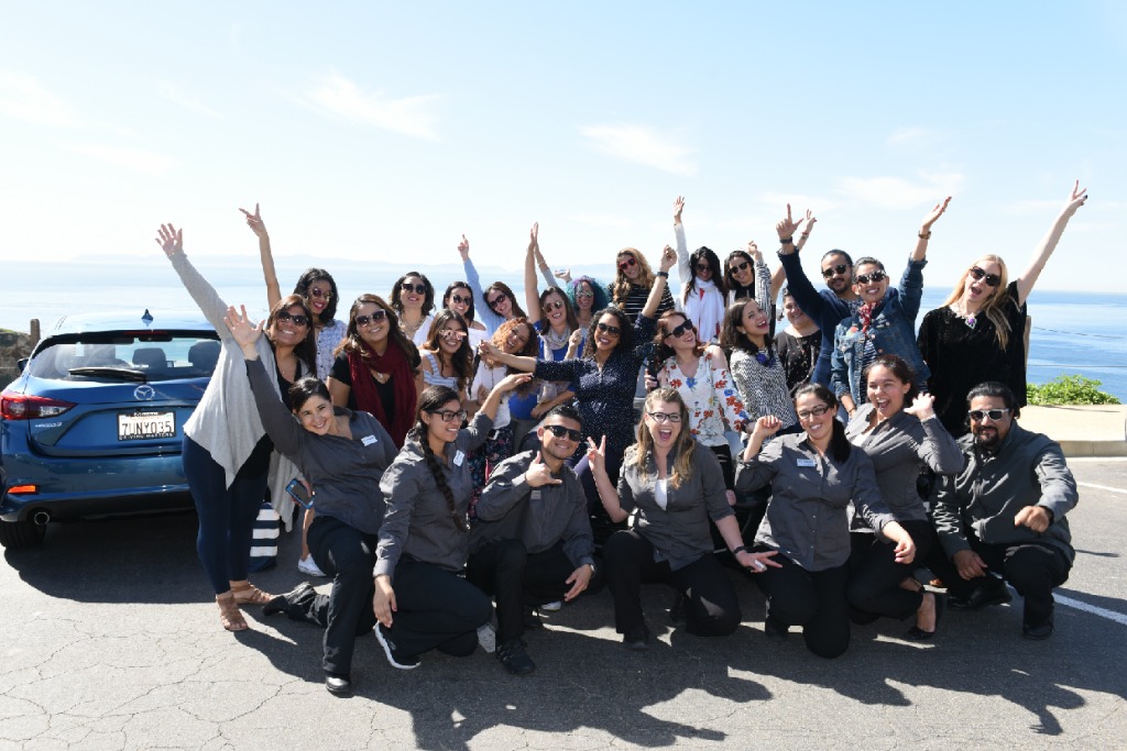 Group Photo for Mazda Field Trip at the #WeAllGrow Summit