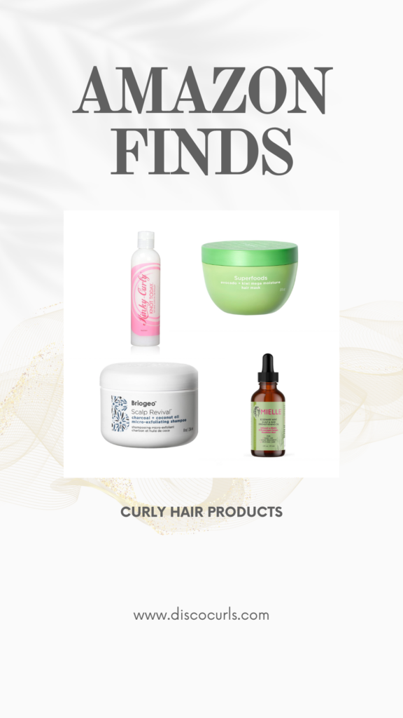 curly hair products found on amazon
