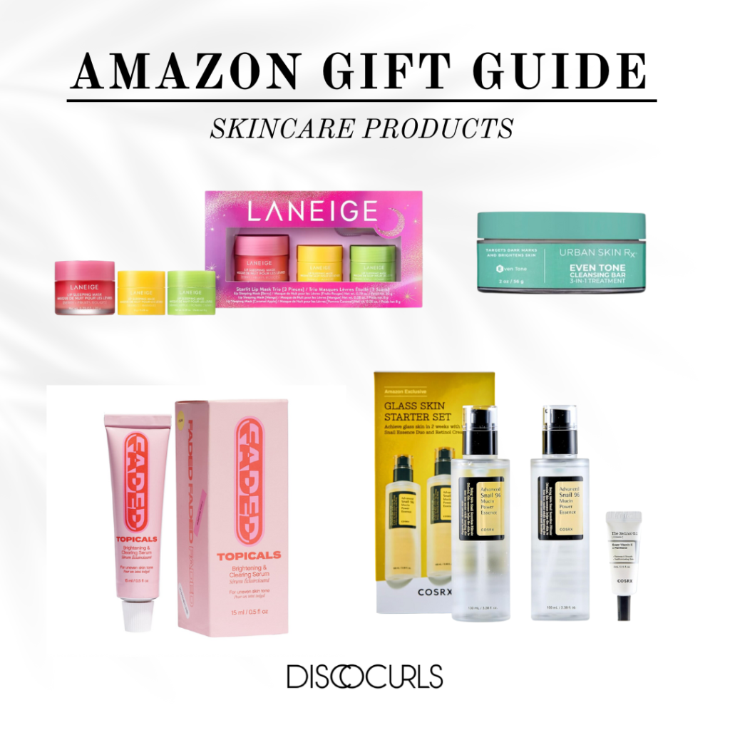 amazon gift guide for skin care